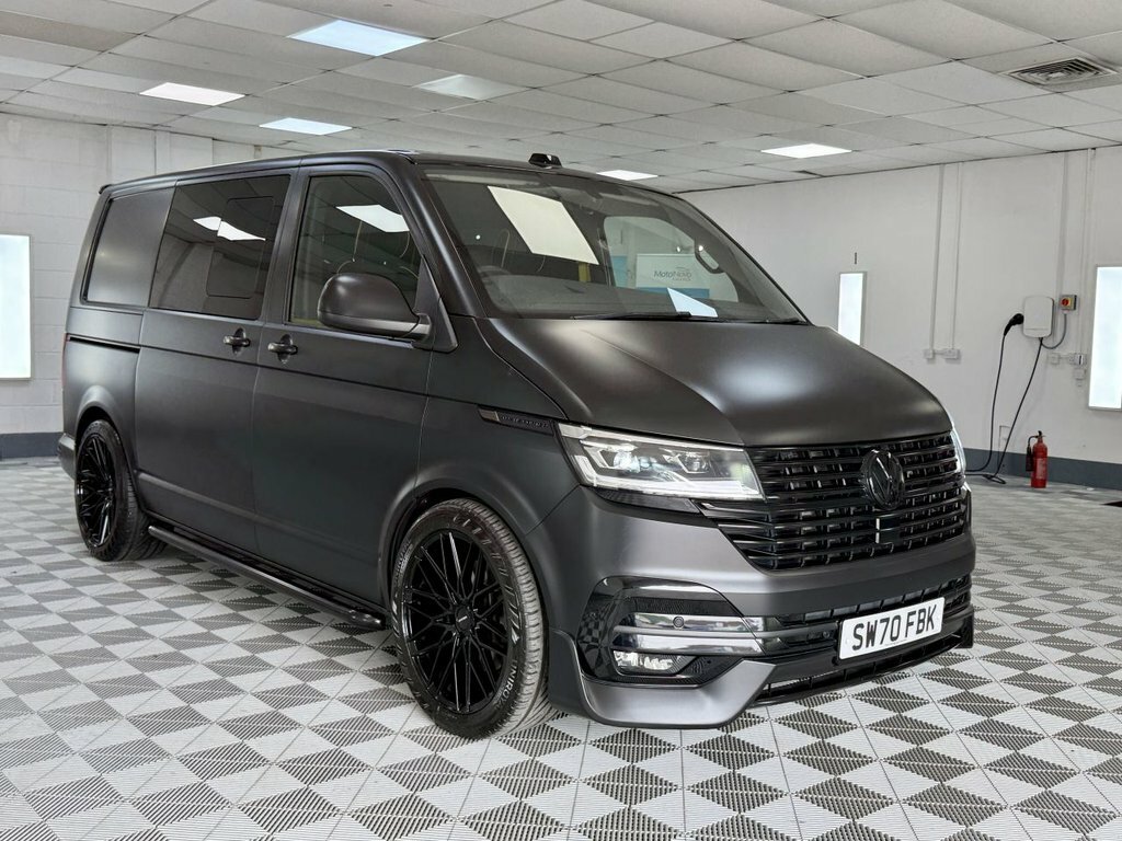 Volkswagen Transporter 2020 2.0 Bitdi T32 Highline Kombi Double Cab D Black