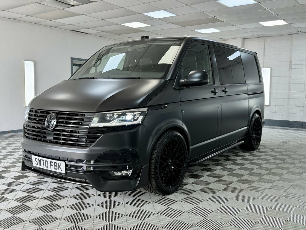 Volkswagen Transporter 2020 2.0 Bitdi T32 Highline Kombi Double Cab D Black #5