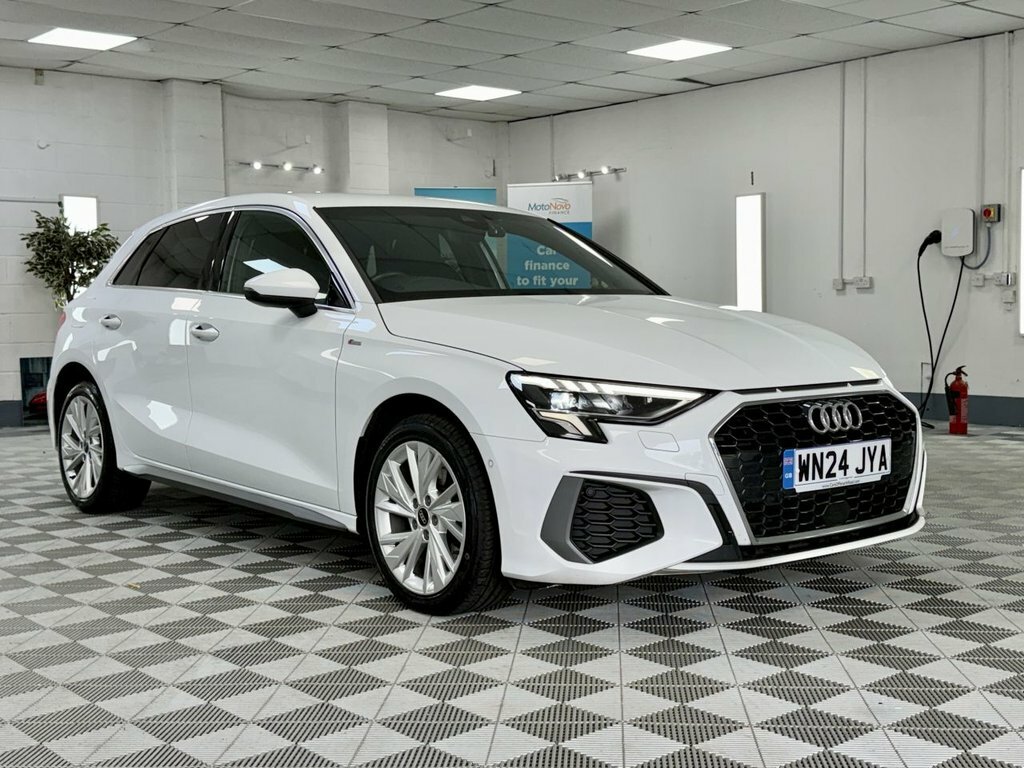Audi A3 2024 1.4 Tfsie 40 S Line Sportback Plug WN24JYA White #2