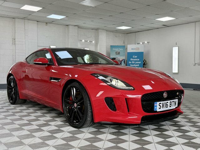 Jaguar F-Type 2016 3.0 V6 S Coupe Awd Euro 6 S Red