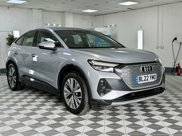 Audi Q4 E Tron 2022 35 Sport Sportback 55Kwh 1 Silver