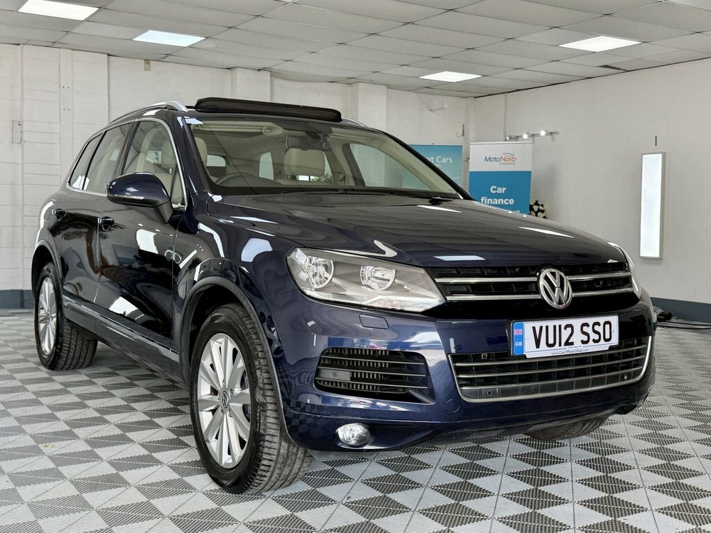 Volkswagen Touareg 2012 3.0 Tdi V6 Bluemotion Tech Se Suv Blue #4