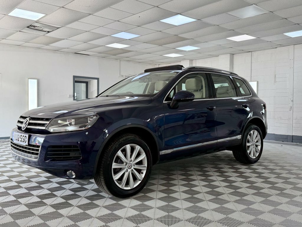 Volkswagen Touareg 2012 3.0 Tdi V6 Bluemotion Tech Se Suv Blue #6