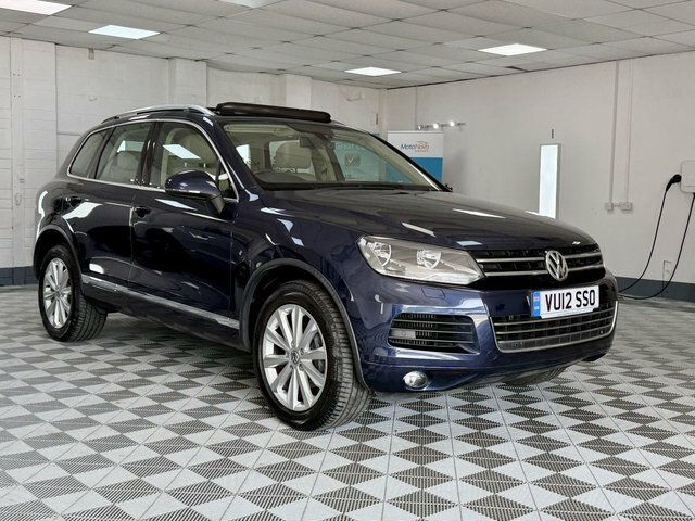 Volkswagen Touareg 2012 3.0 Tdi V6 Bluemotion Tech Se Suv Blue