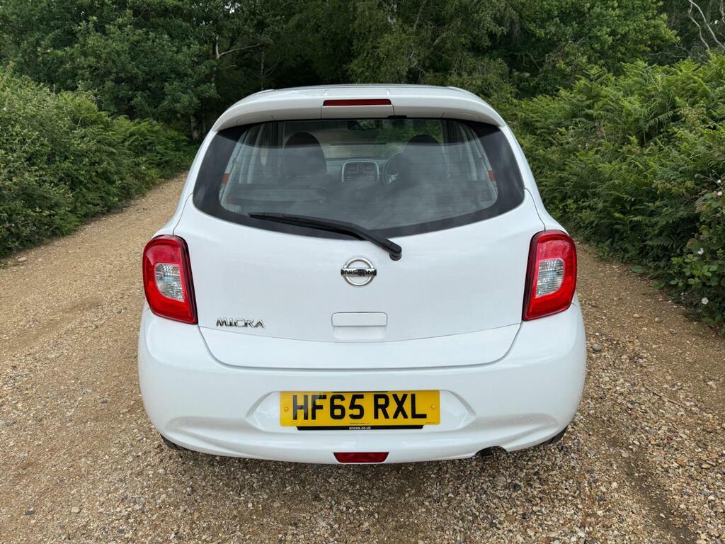 Nissan Micra 1.2 Visia White #12