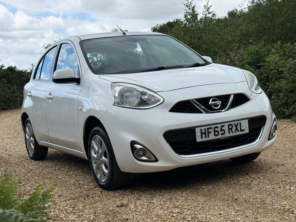 Nissan Micra 1.2 Acenta Euro 6 White #3