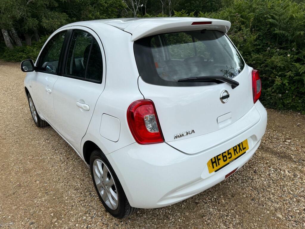 Nissan Micra 1.2 Visia White #11