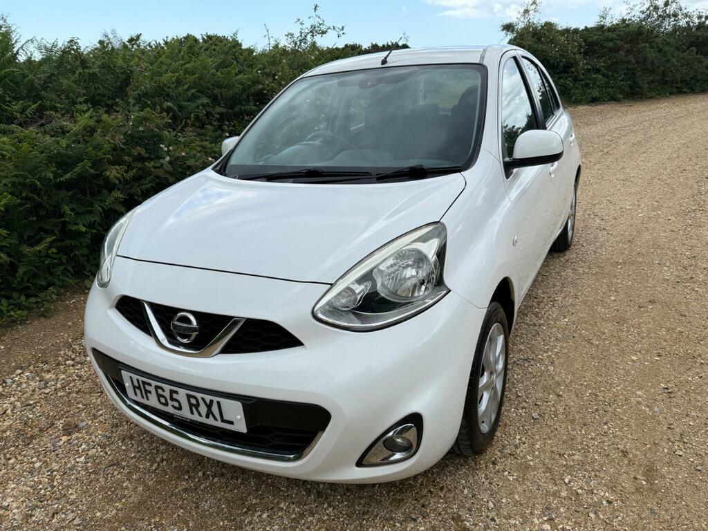 Nissan Micra 1.2 Visia White #10