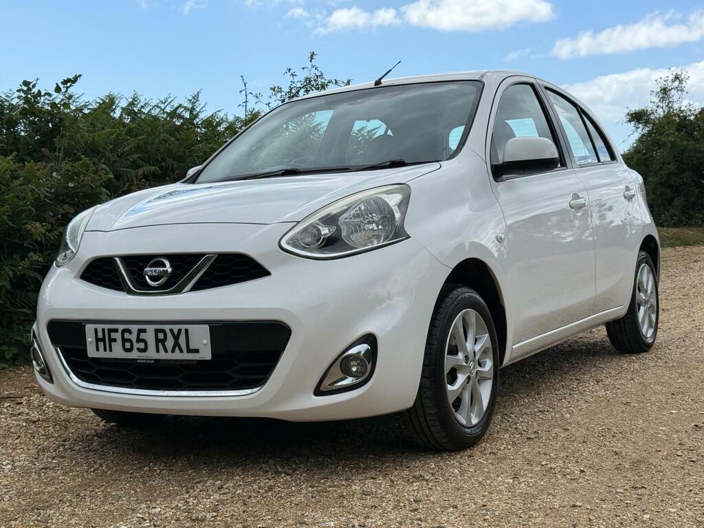 Nissan Micra 1.2 Visia White #9