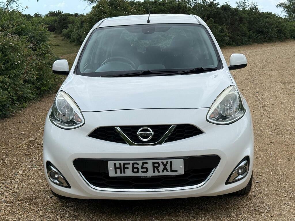 Nissan Micra 1.2 Acenta Euro 6 White #6