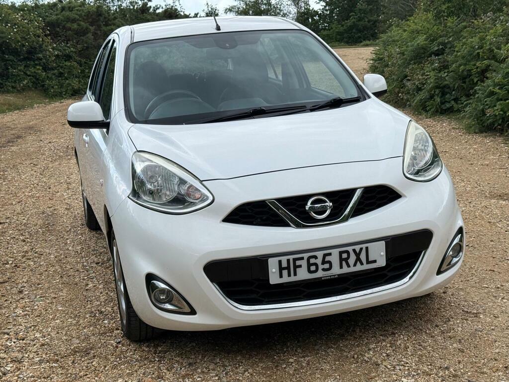 Nissan Micra 1.2 Acenta Euro 6 White #4