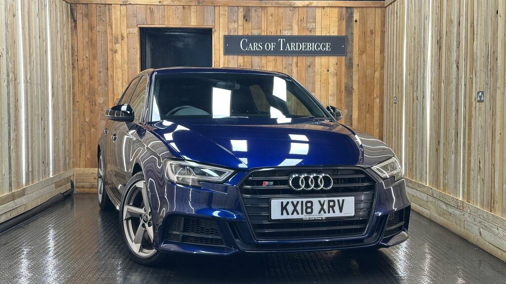Audi S3 2.0 Tfsi Black Edition Sportback S Tronic Quattro Blue