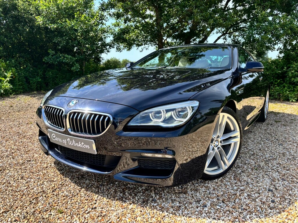 BMW 6 Series 3.0 M Sport Euro 6 Ss Black