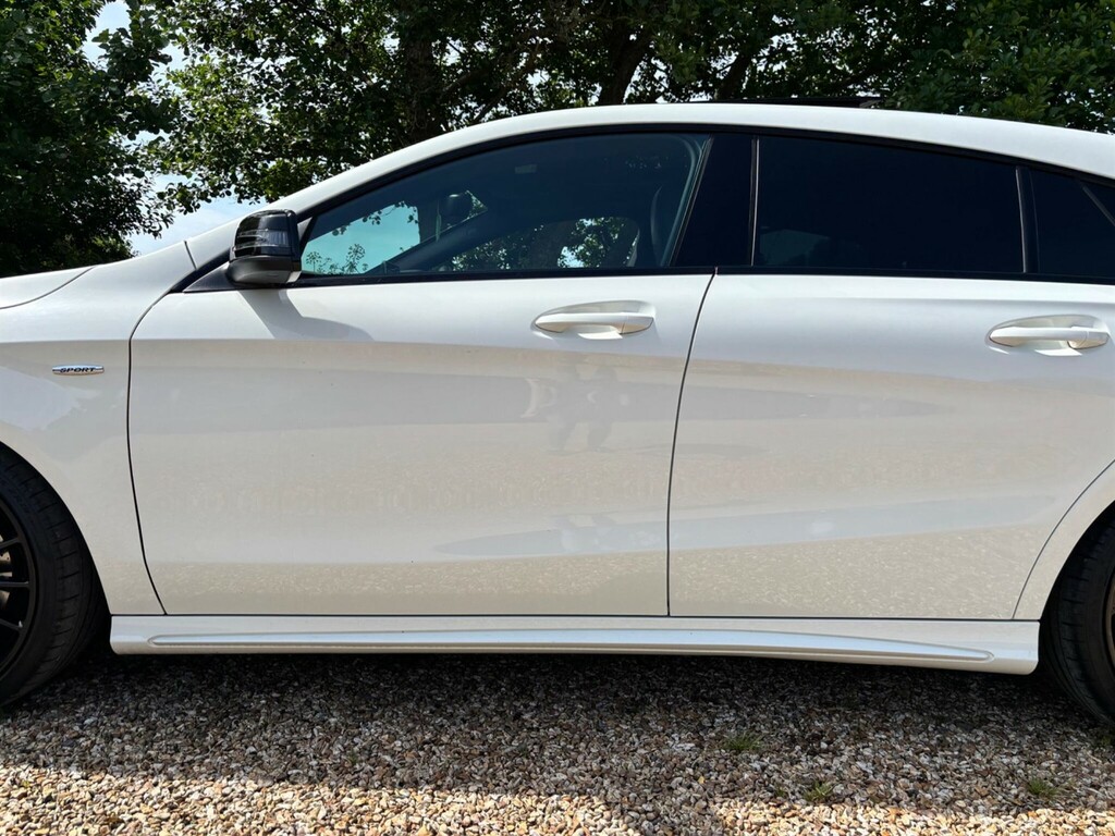 Mercedes-Benz CLA Class 2.0 Engineered By Amg Shooting Brake 7G-dct 4Matic White #4
