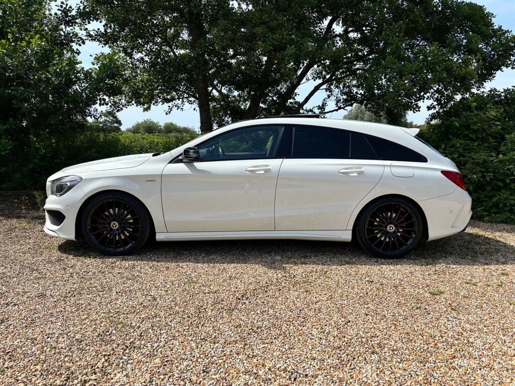 Mercedes-Benz CLA Class 2.0 Engineered By Amg Shooting Brake 7G-dct 4Matic White #6