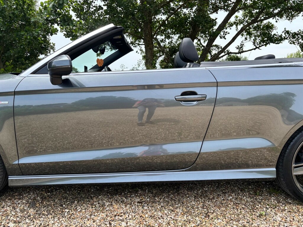 Audi Cabriolet 1.4 Tfsi Cod S Line S Tronic Euro 6 Ss Grey #4
