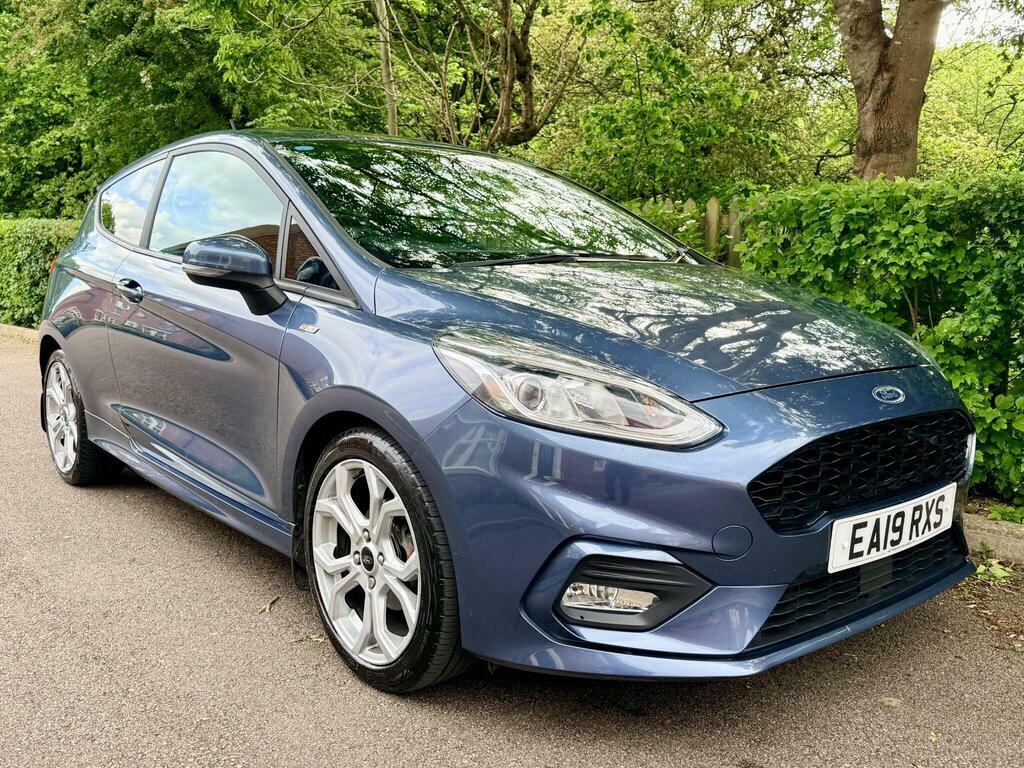 Ford Fiesta 1.0T Ecoboost St-line Euro 6 S S EA19RXS Blue #5