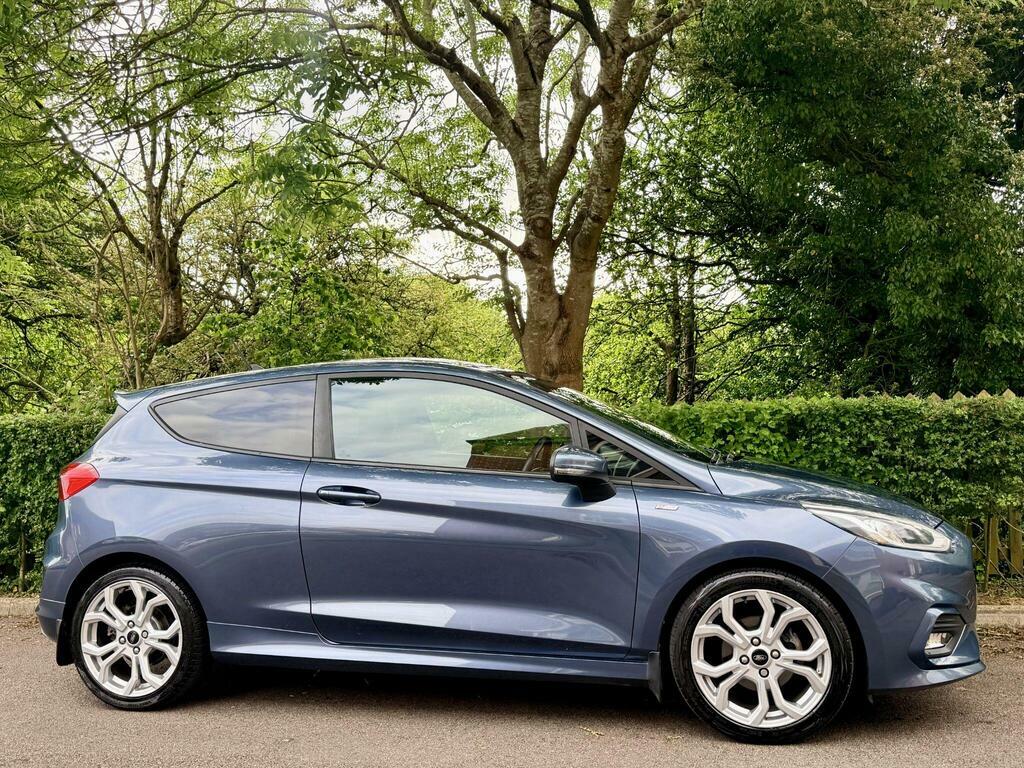 Ford Fiesta 1.0T Ecoboost St-line Euro 6 S S Blue