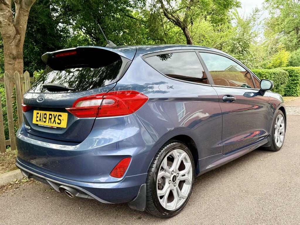 Ford Fiesta 1.0T Ecoboost St-line Euro 6 S S EA19RXS Blue #4
