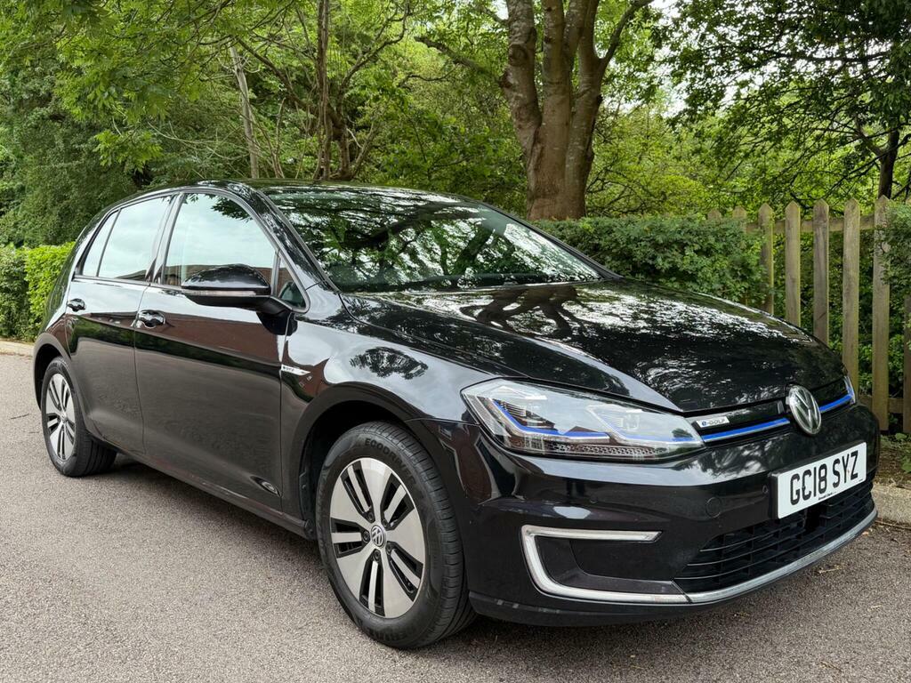 Volkswagen e-Golf Auto Black #4