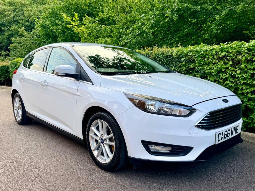 Ford Focus 1.0T Ecoboost Zetec Euro 6 S S White #4