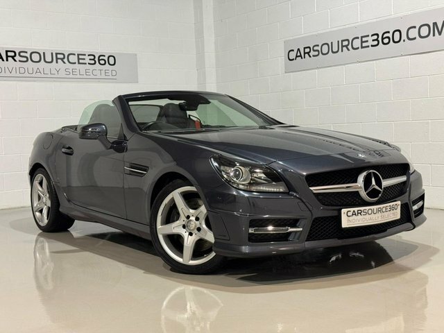 Mercedes-Benz SLK 2015 1.8 Slk200 Amg Sport Convertible M Grey #5