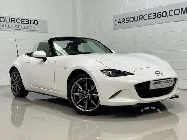 Mazda MX-5 2021 2.0 Skyactiv-g Sport Tech Convertible Pet White