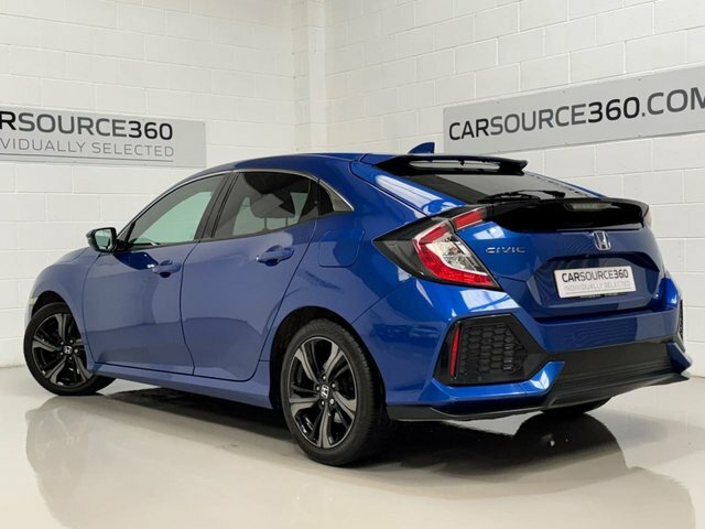 Honda Civic 2017 1.0 Vtec Turbo Sr Hatchback Cvt Eu Blue #3