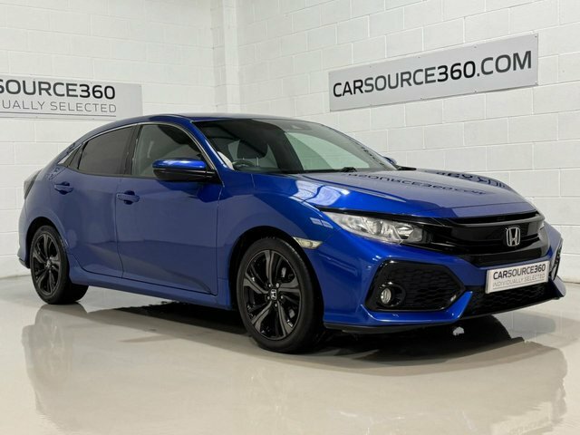 Honda Civic 2017 1.0 Vtec Turbo Sr Hatchback Cvt Eu Blue #2