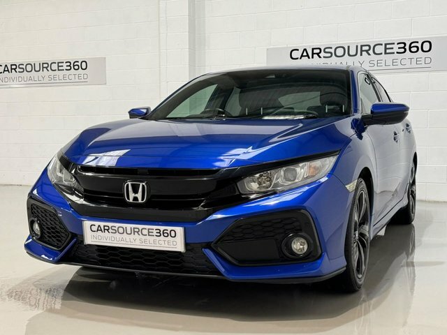Honda Civic 2017 1.0 Vtec Turbo Sr Hatchback Cvt Eu Blue #5