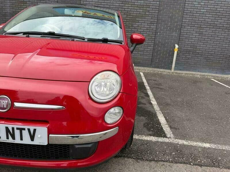Fiat 500 1.2 Lounge Hatchback WP12NTV Red #6
