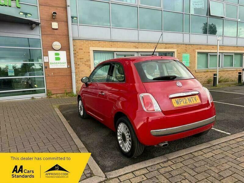 Fiat 500 1.2 Lounge Hatchback WP12NTV Red #5