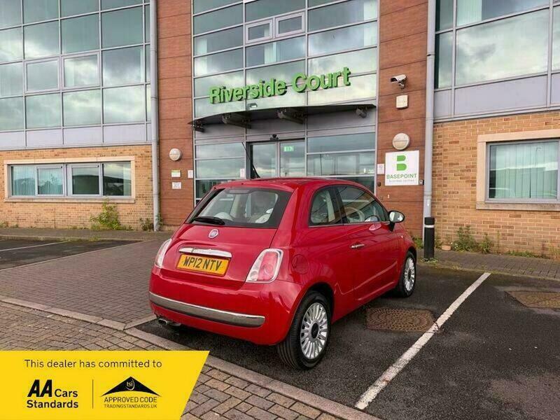 Fiat 500 1.2 Lounge Hatchback WP12NTV Red #4