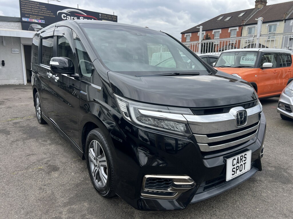 Honda StepWagon Mpv 2.0 Hybrid 7 Seats Fresh Import Verified Mile Black #2