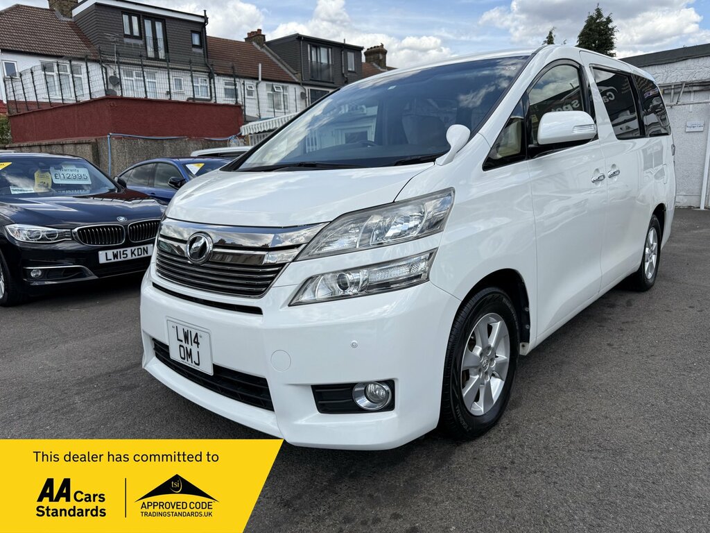 Toyota Vellfire Mpv 2.4 8 Seats Verified Miles Fresh I White