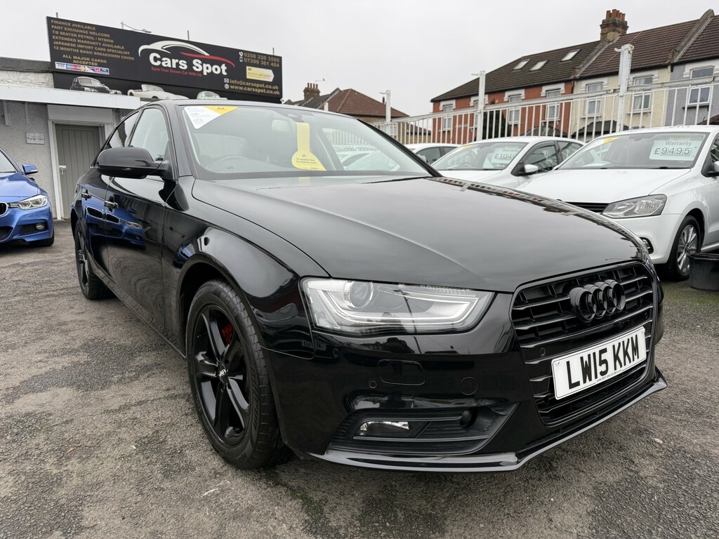 Audi A4 Saloon 2.0 Tfsi Fresh Import Verified Mile Finance Black #2