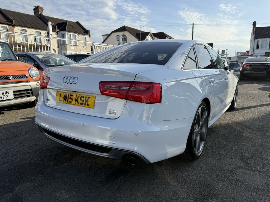 Audi A6 Saloon Saloon 2.8 Tfsi Sport S Line Fresh Import Verified White #5