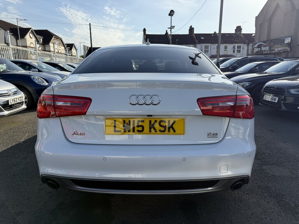 Audi A6 Saloon Saloon 2.8 Tfsi Sport S Line Fresh Import Verified White #6