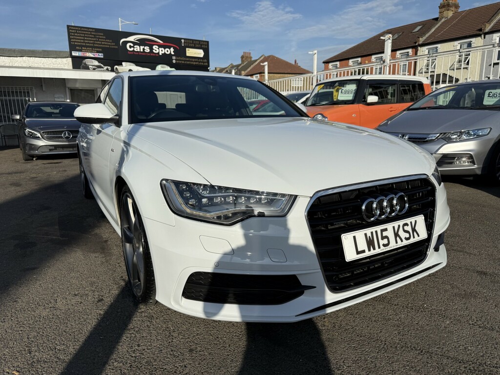 Audi A6 Saloon Saloon 2.8 Tfsi Sport S Line Fresh Import Verified White #2