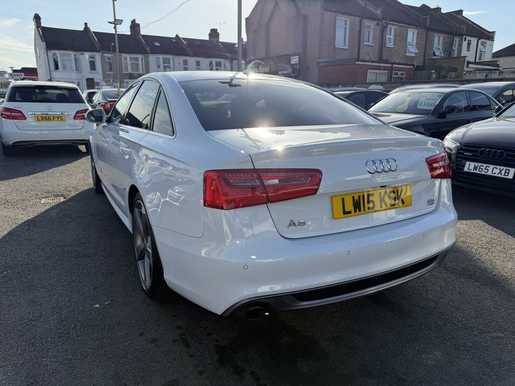 Audi A6 Saloon Saloon 2.8 Tfsi Sport S Line Fresh Import Verified White #4