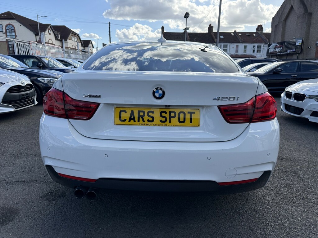 BMW 4 Series Gran Coupe Hatchback 2.0 420I Gran Coupe M Sport X Driveverif White #6
