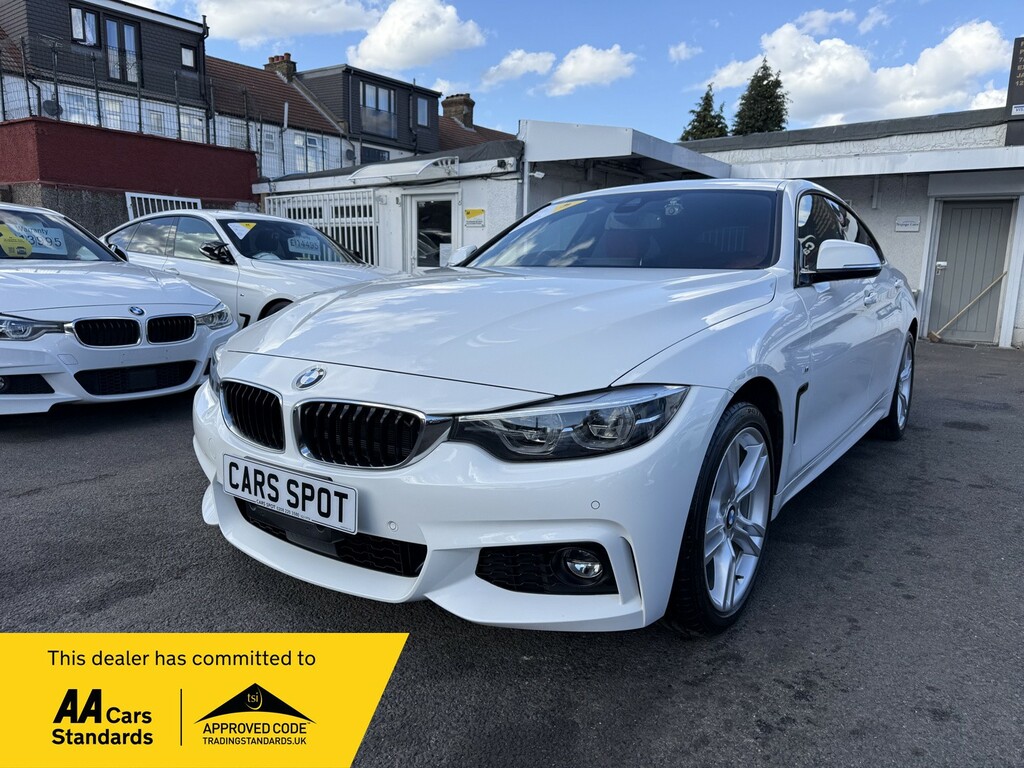 BMW 4 Series Gran Coupe Hatchback 2.0 420I Gran Coupe M Sport X Driveverif White
