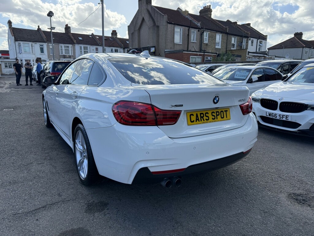BMW 4 Series Gran Coupe Hatchback 2.0 420I Gran Coupe M Sport X Driveverif White #4