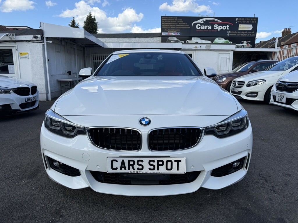 BMW 4 Series Gran Coupe Hatchback 2.0 420I Gran Coupe M Sport X Driveverif White #3