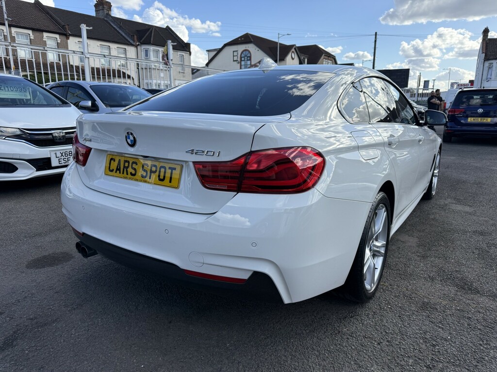 BMW 4 Series Gran Coupe Hatchback 2.0 420I Gran Coupe M Sport X Driveverif White #5