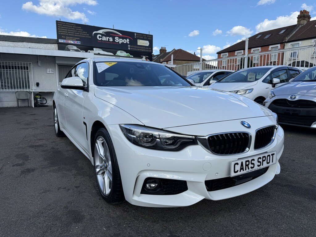BMW 4 Series Gran Coupe Hatchback 2.0 420I Gran Coupe M Sport X Driveverif White #2