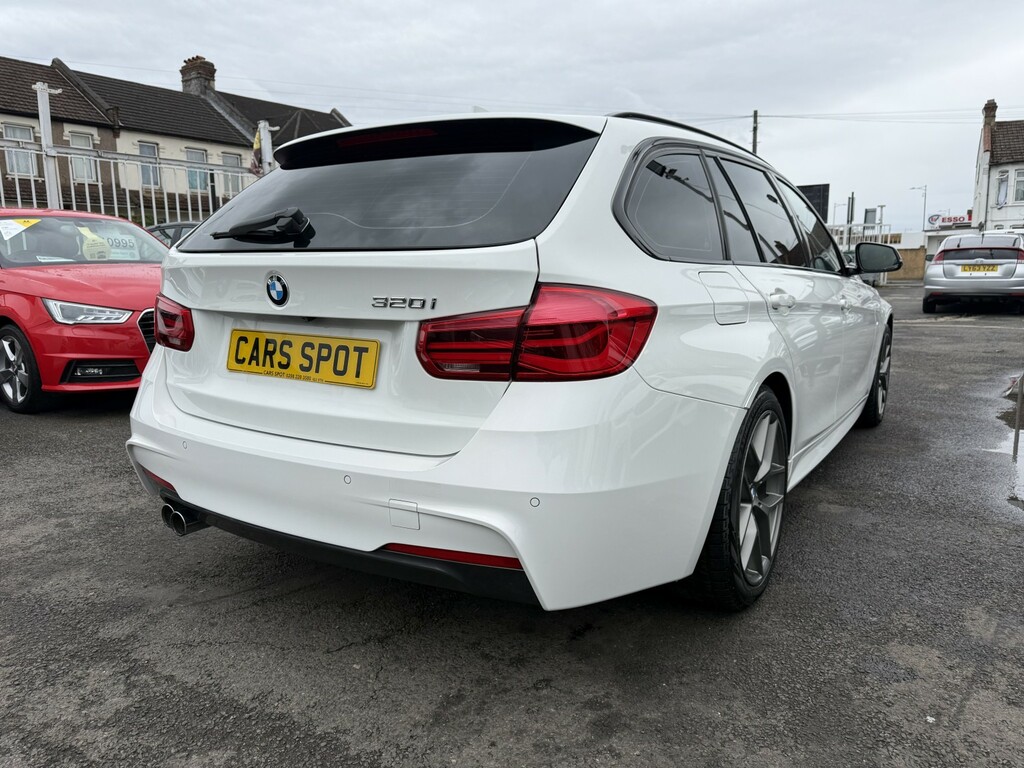 BMW 3 Series Estate 2.0 320I M Sport Touring Verified Mile Fres White #5