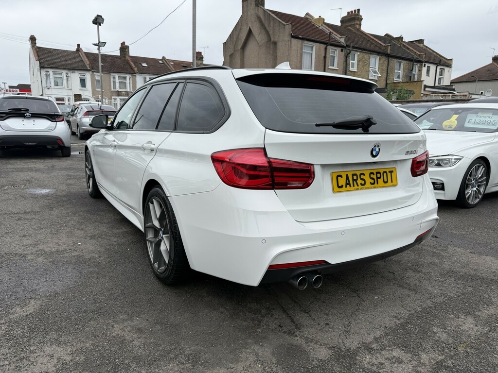 BMW 3 Series Estate 2.0 320I M Sport Touring Verified Mile Fres White #4