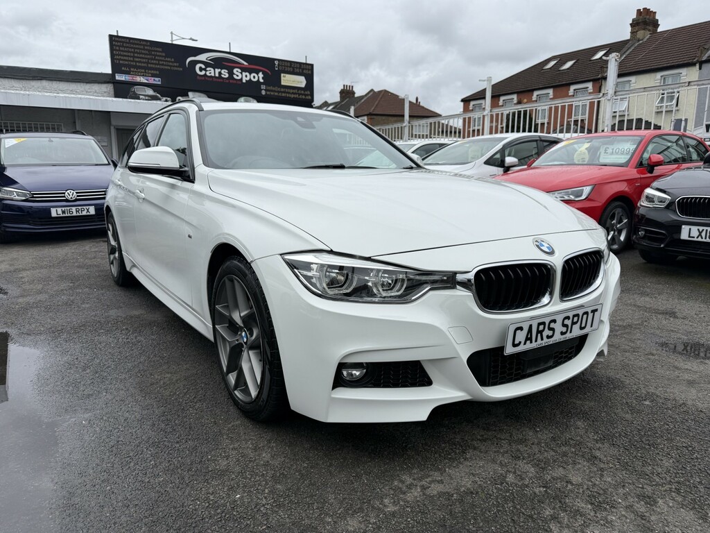 BMW 3 Series Estate 2.0 320I M Sport Touring Verified Mile Fres White #2