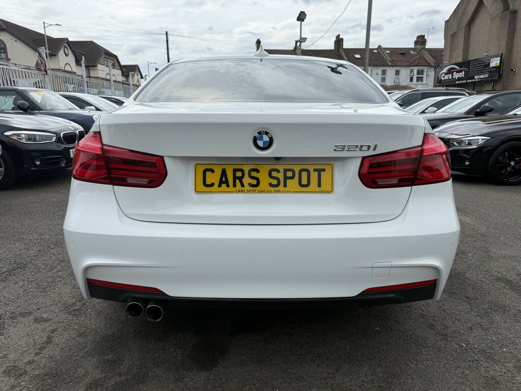 BMW 3 Series Saloon 2.0 320I M Sport Verified Mile Fresh Import White #6